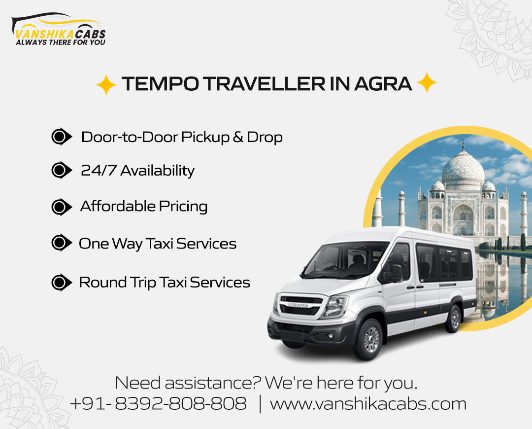 Tempo Traveller in Agra Tempo Traveller in Agra
