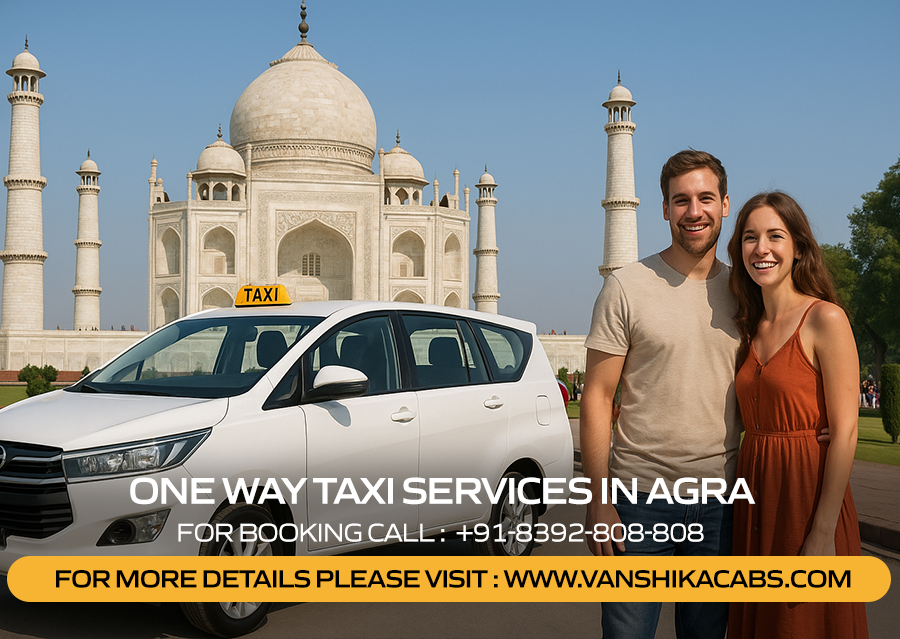 One Way Taxi Services in Agra