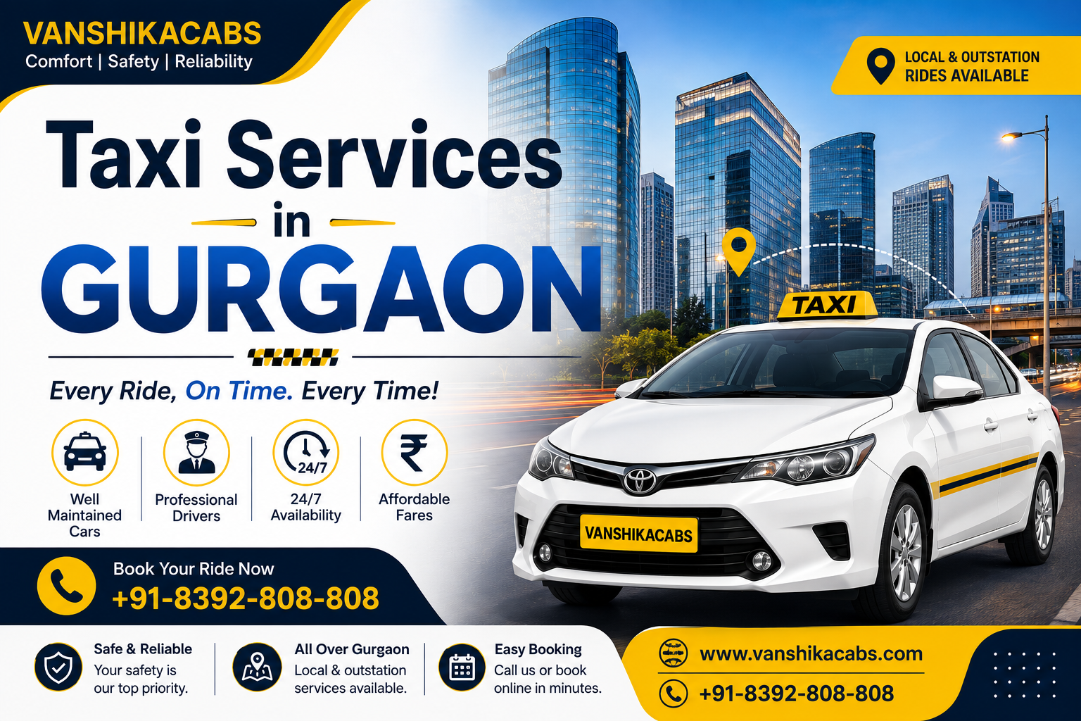 Taxi Services in Gurgaon Taxi Services in Gurgaon